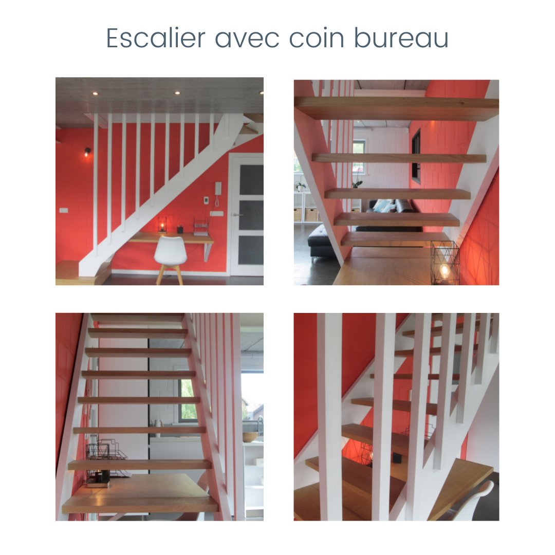 2 escalier avec coin bureau escalier avec coin bureau décorateur d'intérieur
