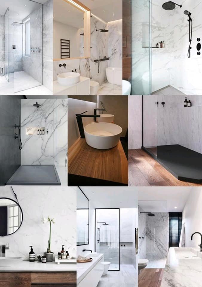 patchwork salle de bains design aménagement design salle de bains