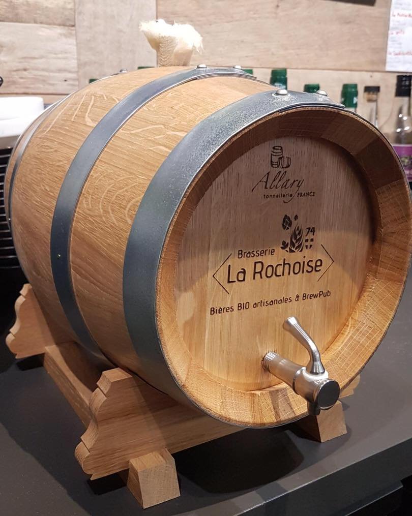 tonneau pour la brasserie-La roche sur foron