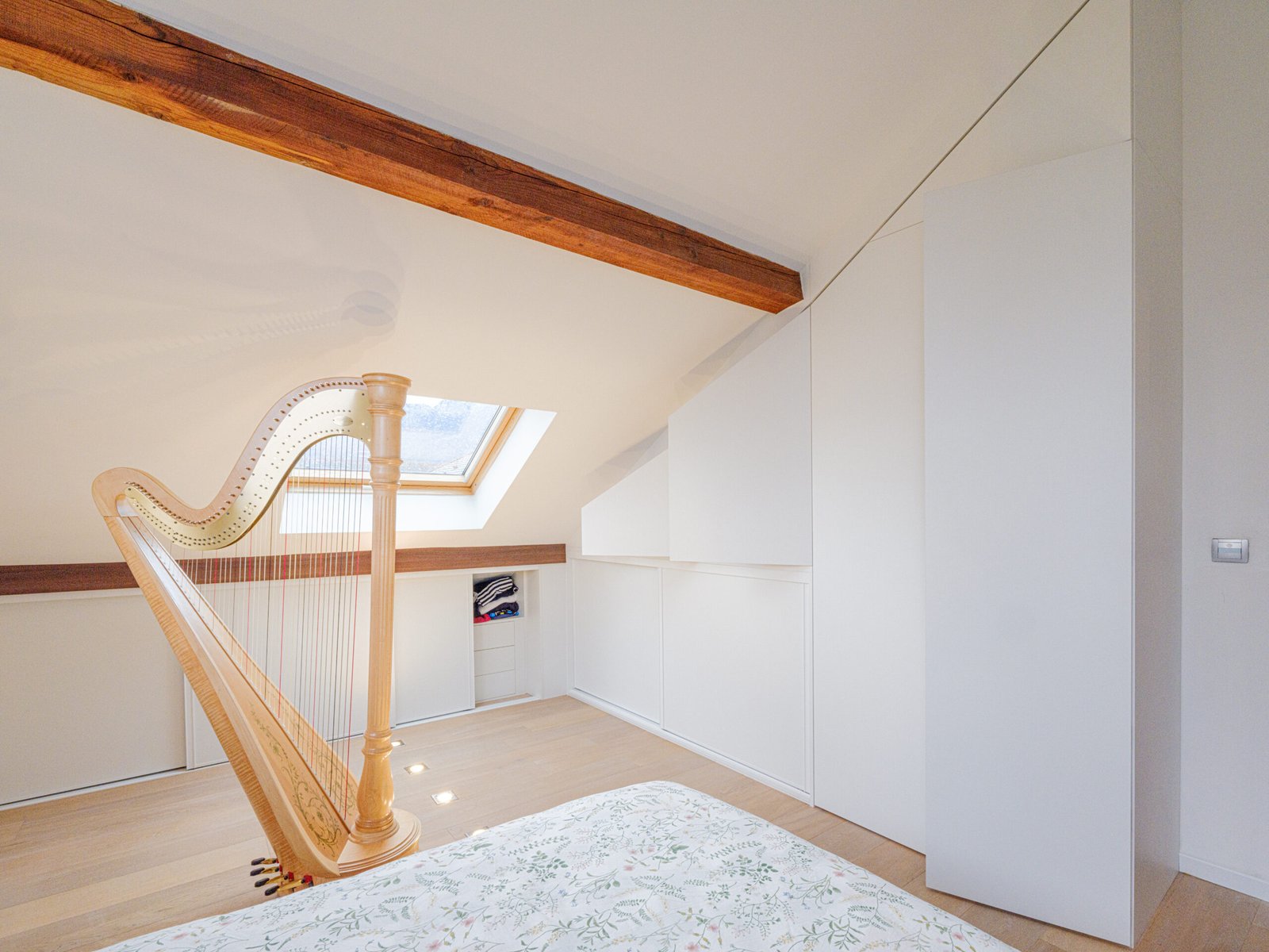 sous-pente chambre dressing sur mesure viuz en sallaz